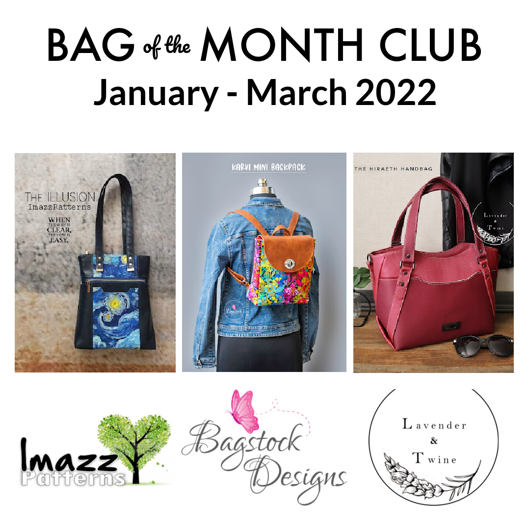 Bag of the Month Club January - March 2022