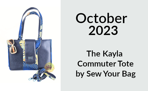 The Kayla Commuter Tote by Sew Your Bag