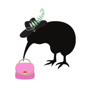 Logo for Kiwi Bagineers, New Zealand